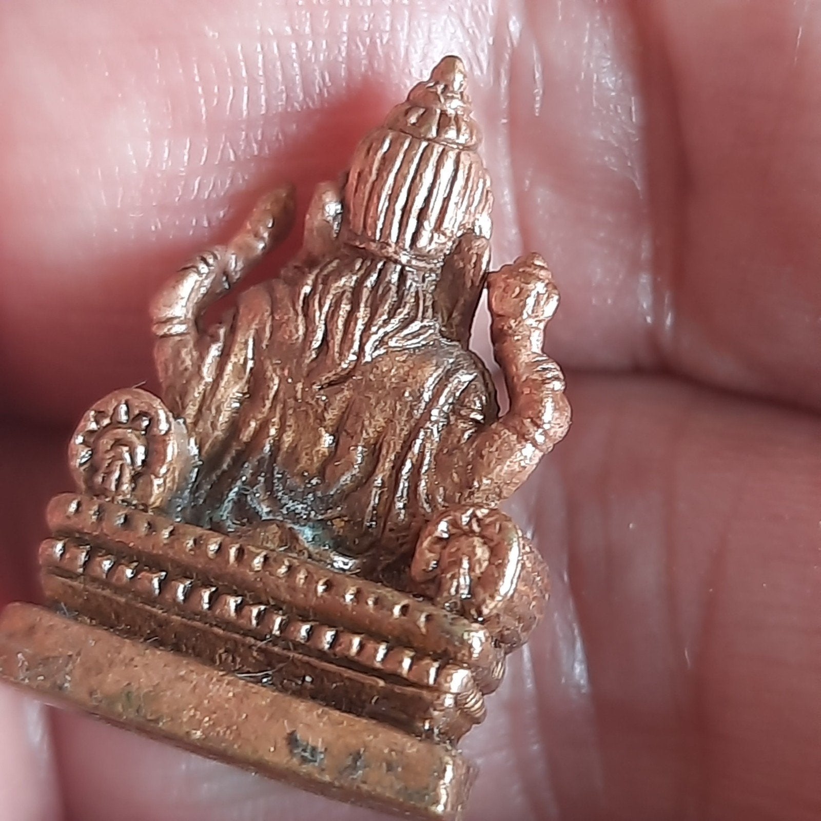 Boeddhisme: Klein Beeldje Ganesha Koper, Verzenden, Zo goed als nieuw