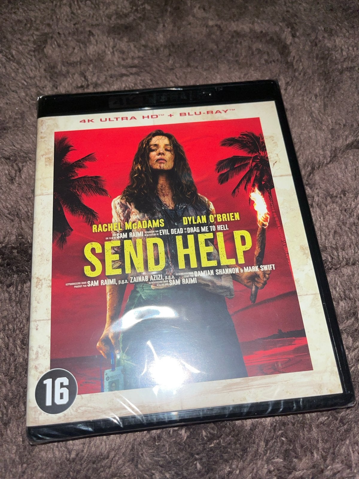 Send Help 4K Ultra HD + Blu-Ray (Nieuw in verpakking), Vanaf 16 jaar, Film, Ophalen of Verzenden, Nieuw in verpakking