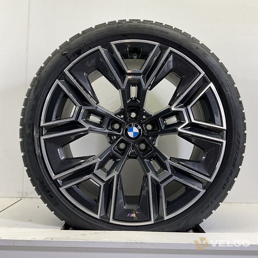 BMW 5 SERIE G60 G61 SET VELGEN + WINTERBANDEN 20 INCH ORIG., Auto-onderdelen, -, -, Banden en Velgen, 20 inch