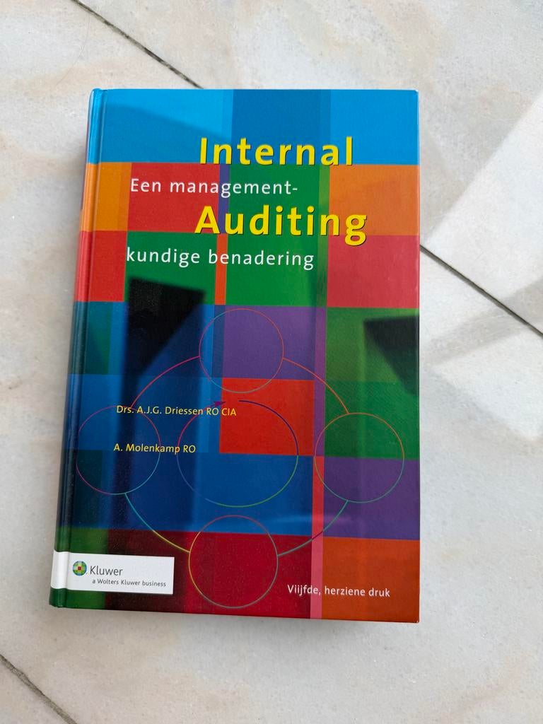 Internal Auditing: Een managementkundige benadering, Ophalen of Verzenden, Gamma, Nieuw, HBO