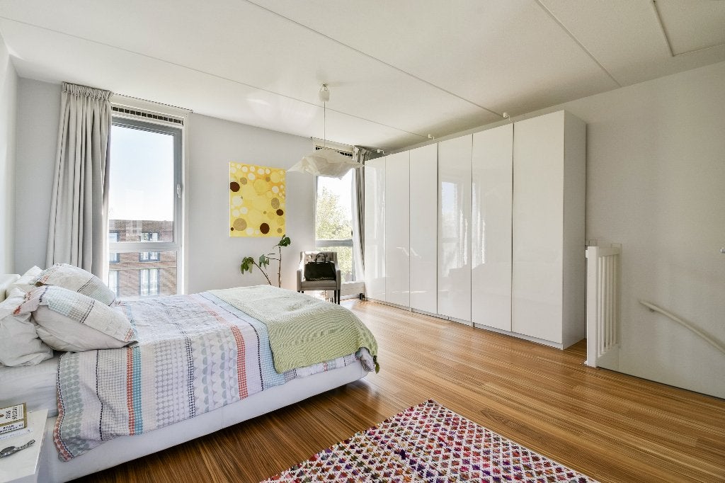 Kledingkast -- white closet Ikea, 100 tot 150 cm, 200 cm of meer, Zo goed als nieuw, Modern