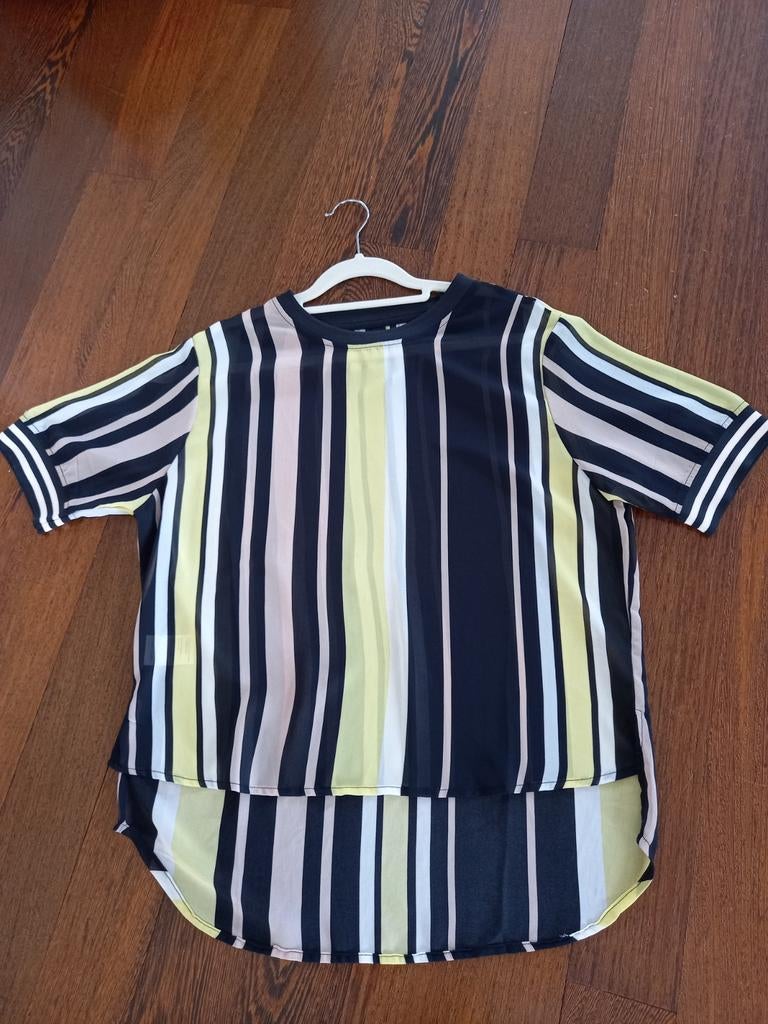 9 stuks jurk jeansjas shirt wielrenshirt mt L M, Ophalen of Verzenden, Zo goed als nieuw, Maat 38/40 (M)