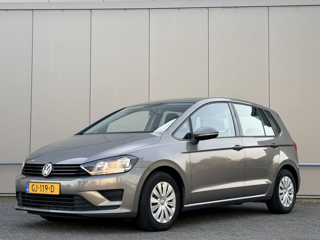 Volkswagen Golf Sportsvan 1.2 TSI Trendline - navi - trekhaa, Auto's, Automaat, Stof, Gebruikt, Euro 6