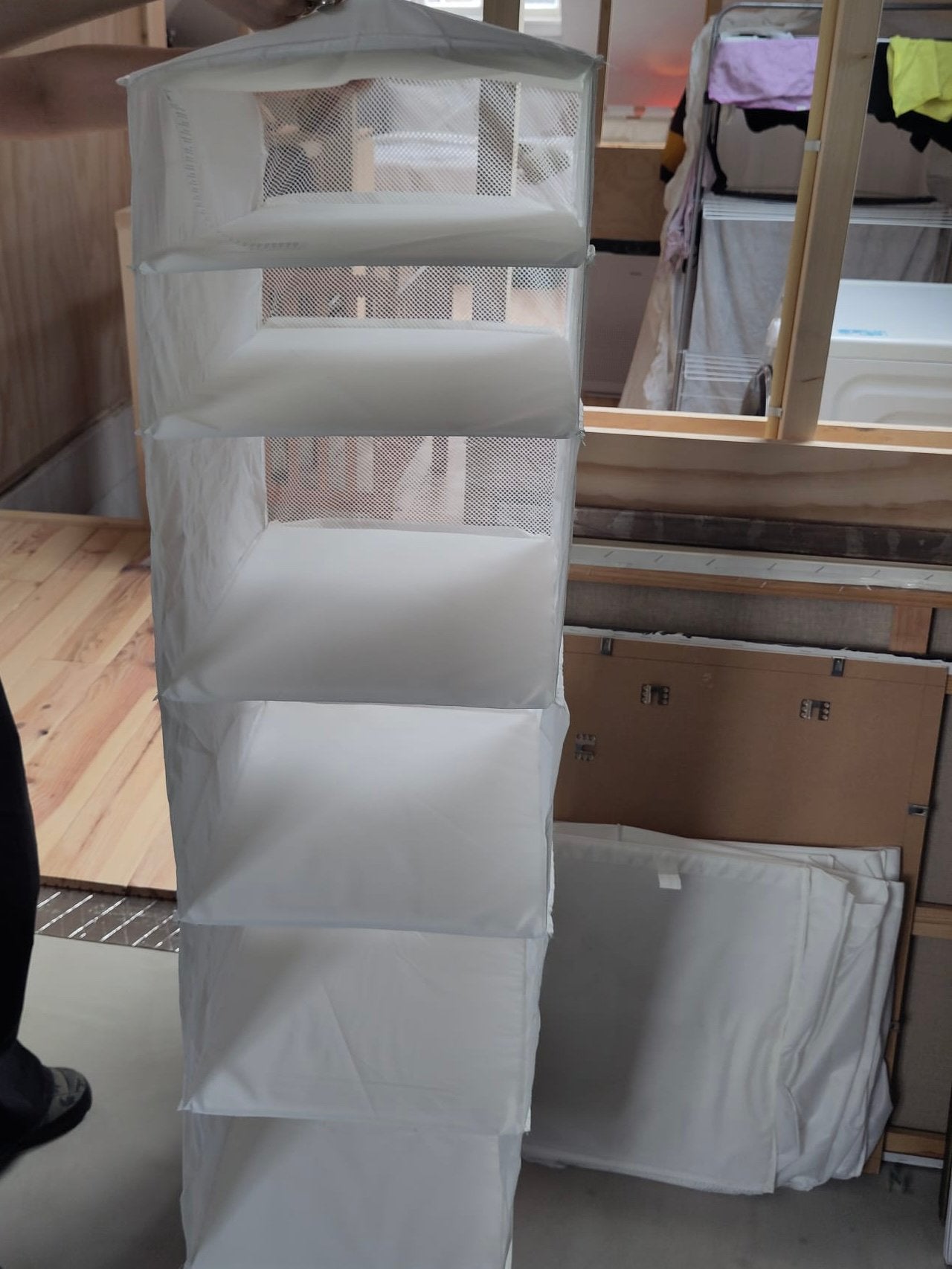2 x kledingkast organizer, Huis en Inrichting, Ophalen, Zo goed als nieuw, Overige materialen