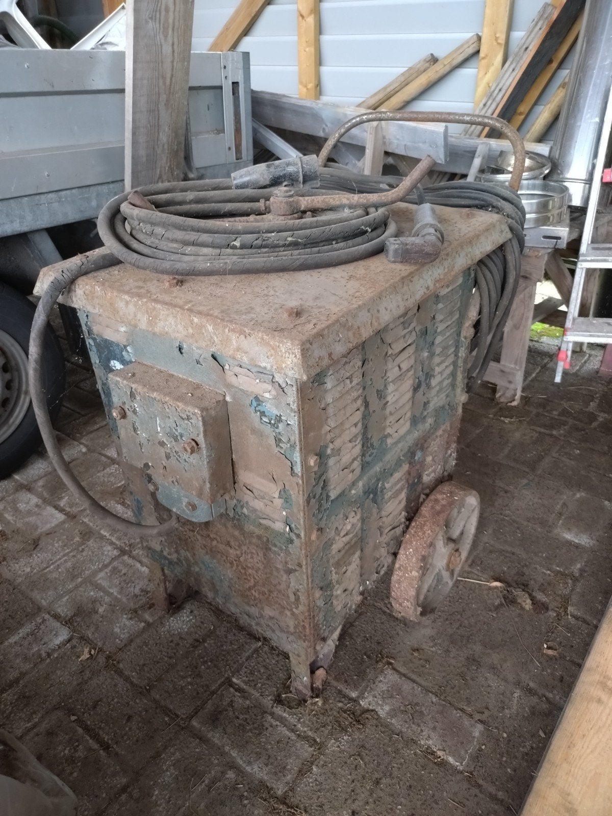 elektrode lasapparaat, Ophalen, Gebruikt, 250 ampère of meer, Elektroden