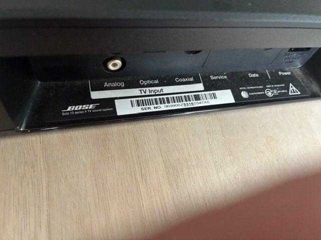 te koop Bose soundbar, Ophalen, Bluetooth, Gebruikt