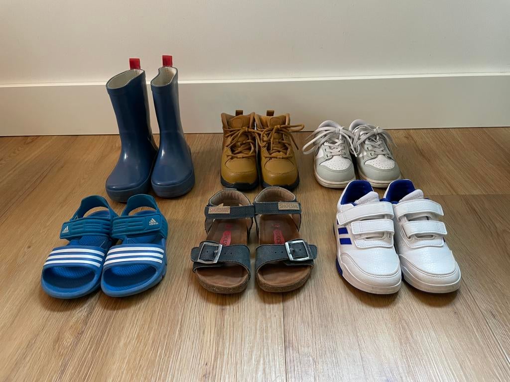 Diverse kinderschoenen maat 24/25, Ophalen, Gebruikt, Jongetje of Meisje, Schoentjes