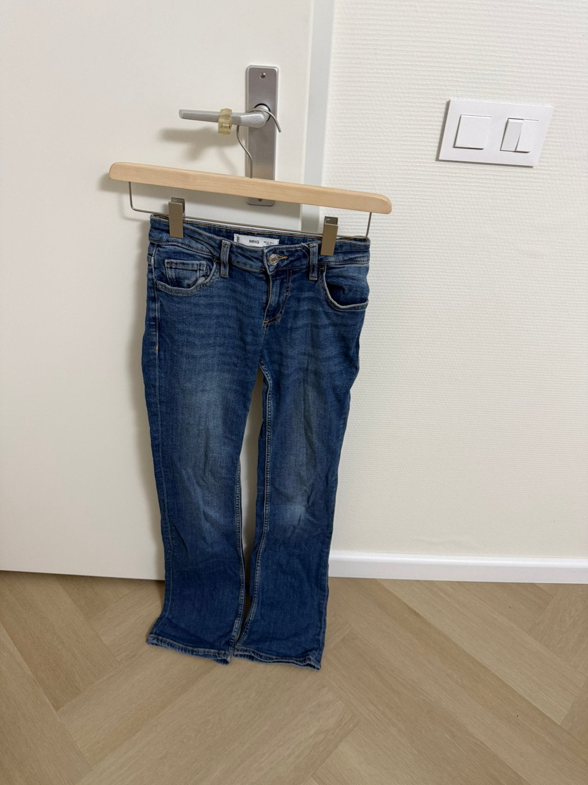 Mango maat 32, Kleding | Dames, Ophalen of Verzenden, Zo goed als nieuw, Blauw, W27 (confectie 34) of kleiner
