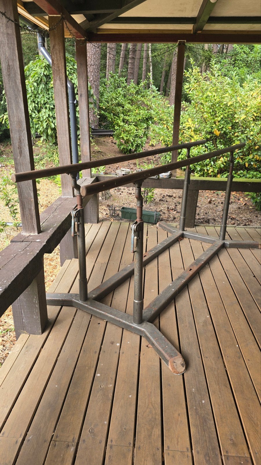 Turnrek - Turnbrug -Gebruikt maar functioneel, Ophalen, Gebruikt, Grijs, Materiaal