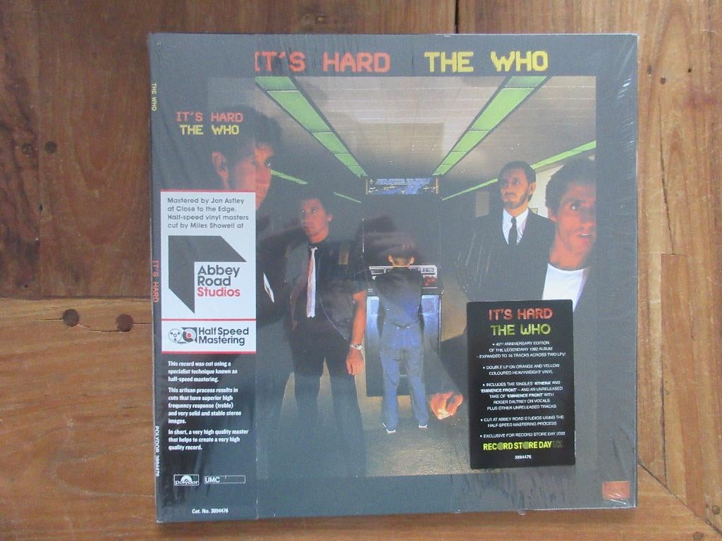 The Who It's Hard - 2LP, Ophalen of Verzenden, Zo goed als nieuw, 12 inch