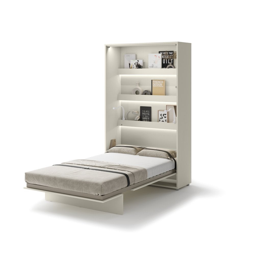 Concept opklapbed verticaal - 120x200 - Cashmere, Niet ingevuld, Niet ingevuld, Niet ingevuld