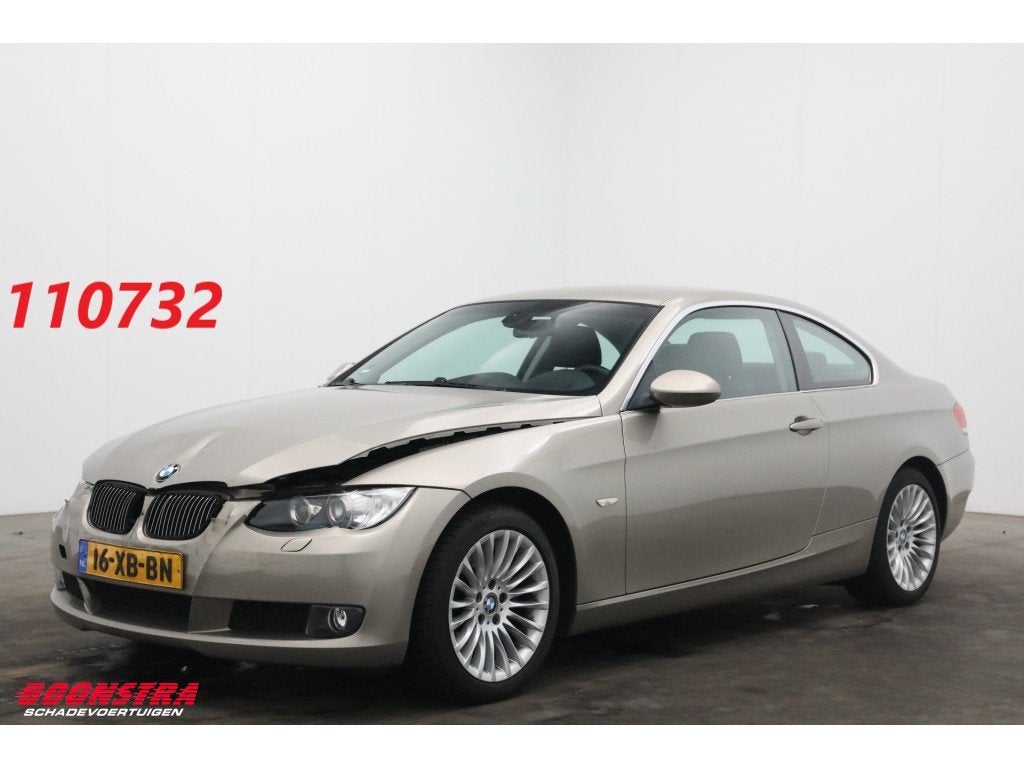 BMW 3 Serie Coupe 325i Aut. High Executive Memory Xenon Navi, Automaat, Dopplerlaan 4
9207HC  DRACHTEN, NL, Bruin, Sales@boonstraschadevoertuigen.nl