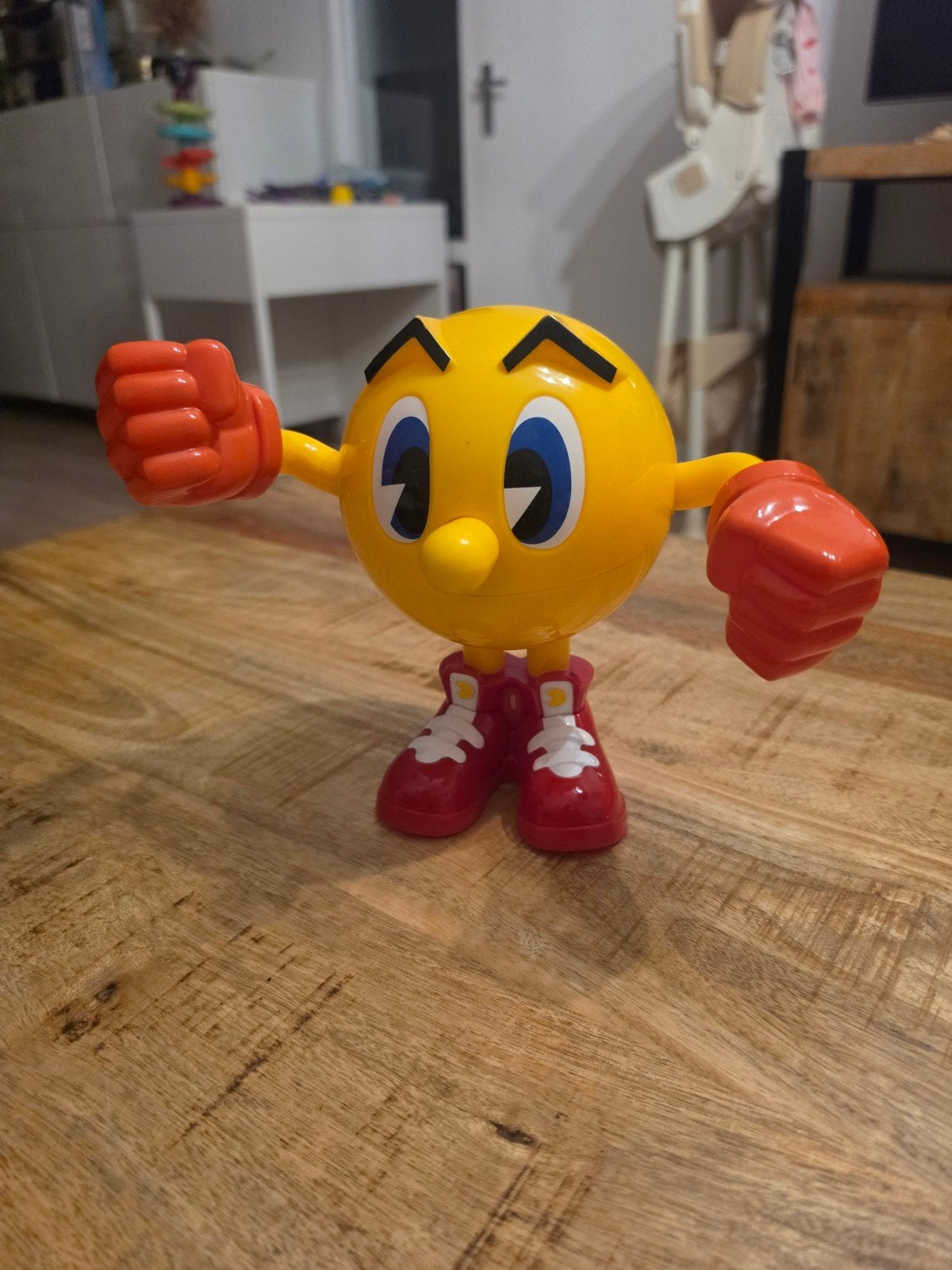Bandai Pac-Man Super Glotón Speelfiguur (2014) Pacman 20cm, Ophalen, Zo goed als nieuw