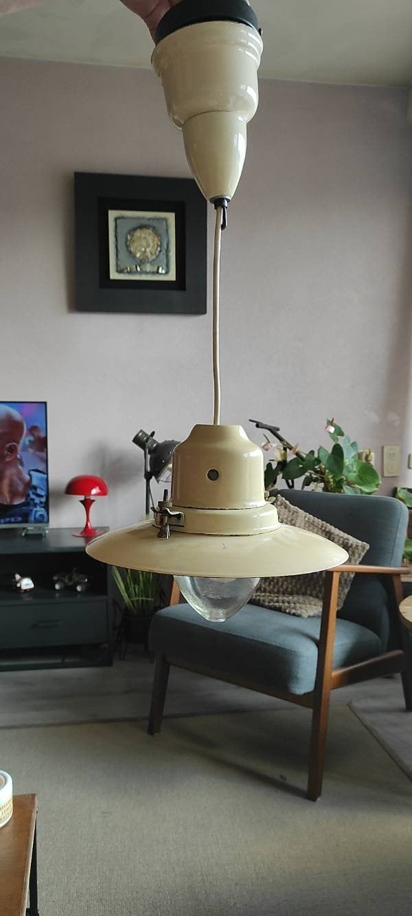 Vintage Uccello scheepslamp, Ophalen