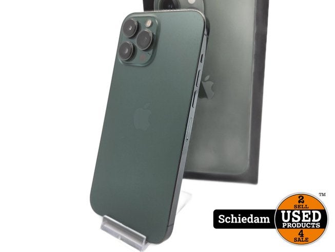 iPhone 13 Pro Max 128GB Batt.83% Groen | incl Garantie, Apple, Gebruikt, Support@apple.com, One Apple Park Way
Cupertino, CA 95014
United States