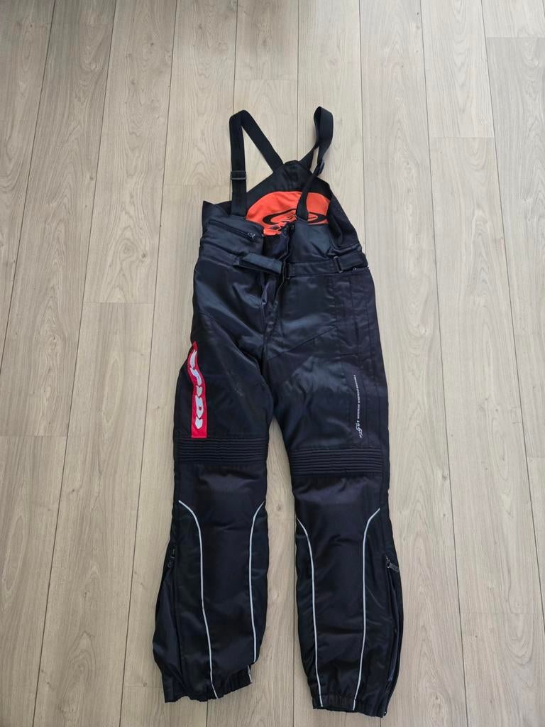 Hoge Spidi motorbroek met bretels, Motoren, Kleding | Motorkleding, Heren, Ophalen of Verzenden, Broek | textiel, Spidi