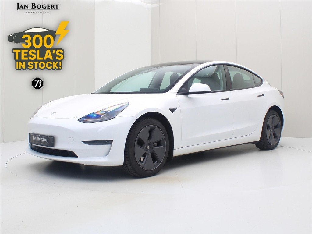 Tesla Model 3 Long-Range AWD 351pk 75 kWh UPGRADE 94,4% SoH, Auto's, Tesla, Bedrijf, Te koop, Model 3, 4x4, ABS, Achteruitrijcamera