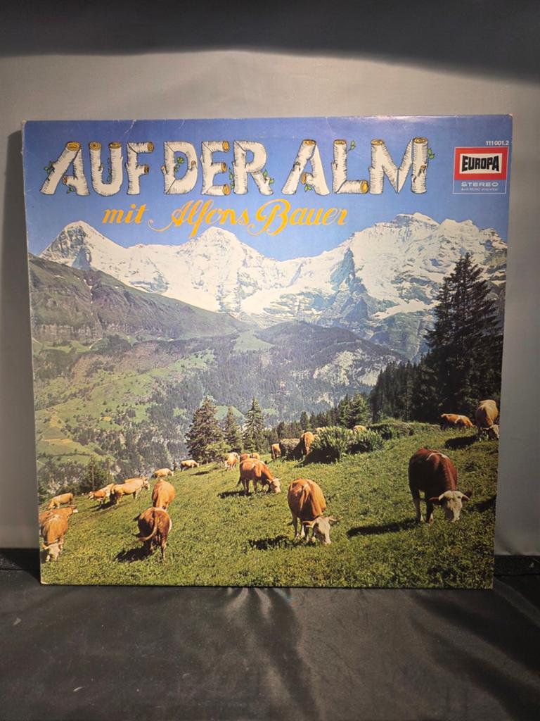 Alfons Bauer - Auf der Alm (Europa LP), Europees, Gebruikt, Ophalen of Verzenden, 1970 - 1979