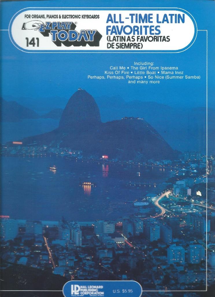 All-Time Latin Favorites 141, Ophalen of Verzenden, Zo goed als nieuw, Keyboard, Thema