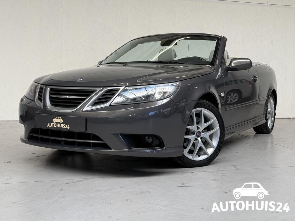 Saab 9-3 Cabrio 1.8t Vector HIRSCH|Smoke Beige|XENON |NAVI|A, Auto's, Saab, Bedrijf, Te koop, Saab 9-3, ABS, Airbags, Airconditioning
