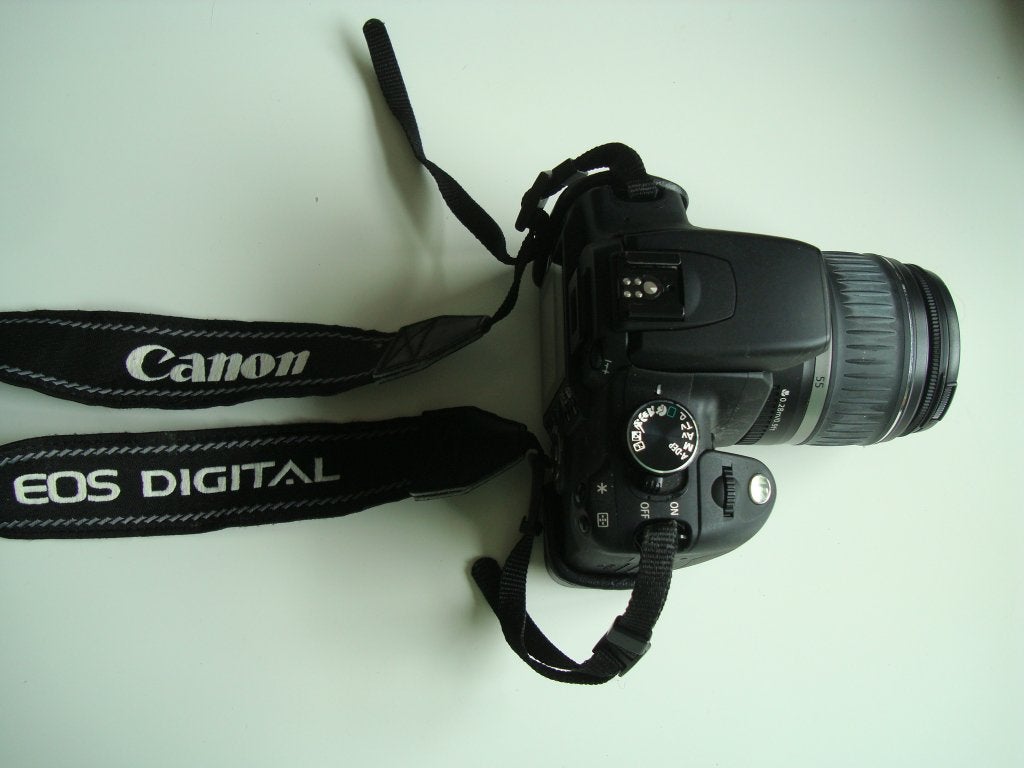 Complete fotoset kopen Canon EOS 350 D, Gebruikt, Spiegelreflex, Canon, Ophalen of Verzenden