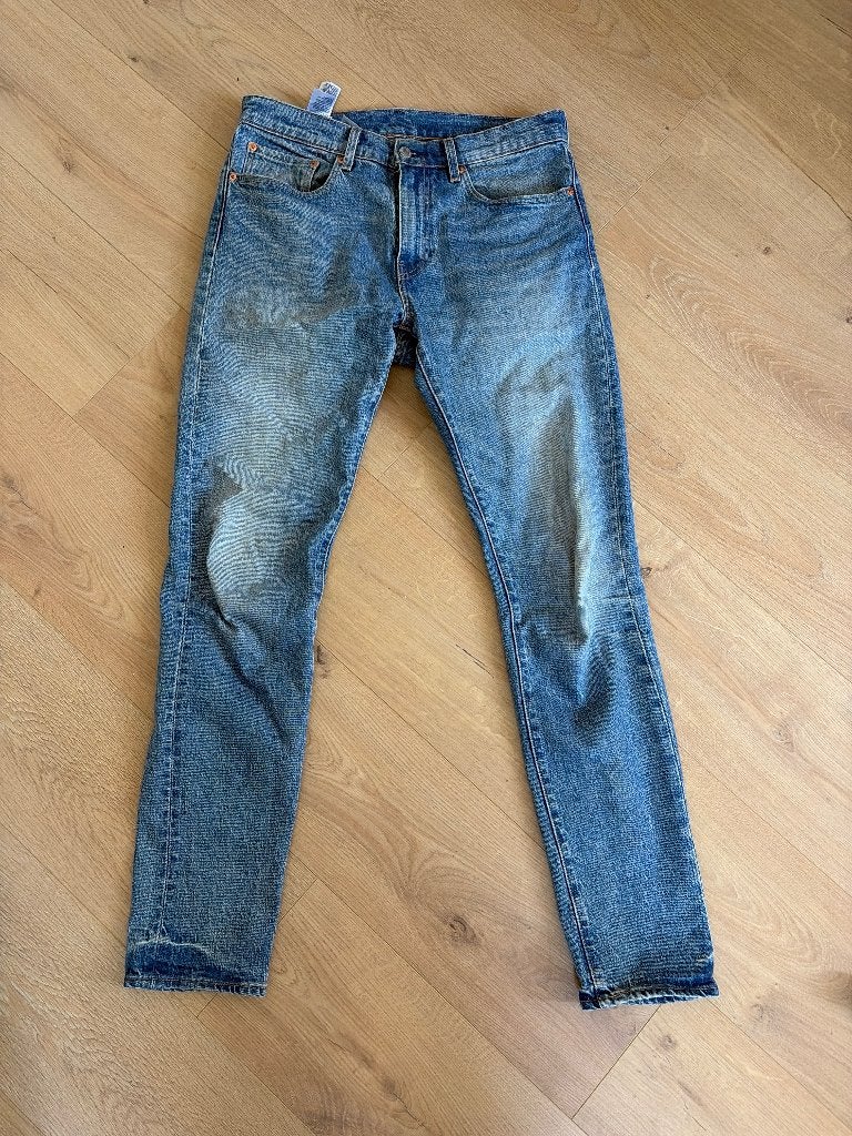 Levi Jeans 512 31/34, Blauw, W32 (confectie 46) of kleiner, Ophalen of Verzenden, Zo goed als nieuw