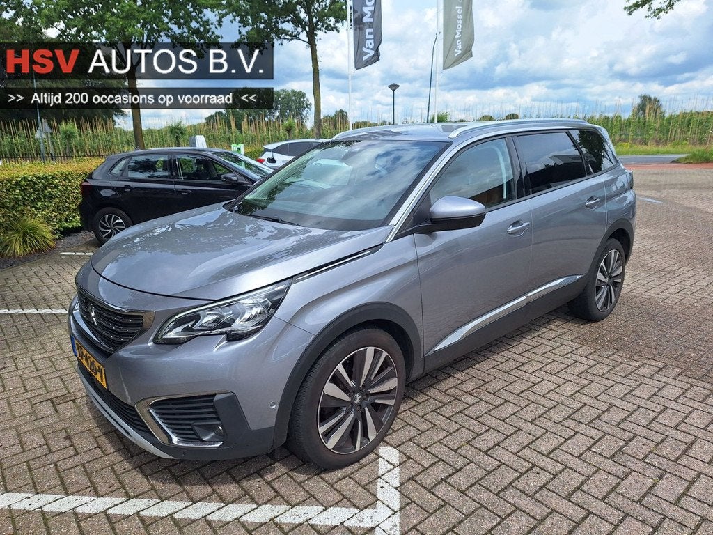 Peugeot 5008 1.2 PureTech Blue Lease Premium 7-pers LEER org, Auto's, Peugeot, Bedrijf, Te koop, ABS, Airbags, Airconditioning