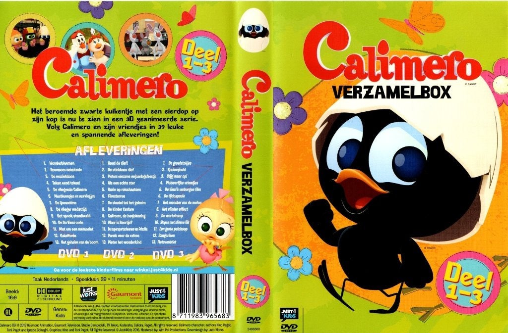 Calimero verzamelbox, Alle leeftijden, Ophalen of Verzenden, Zo goed als nieuw