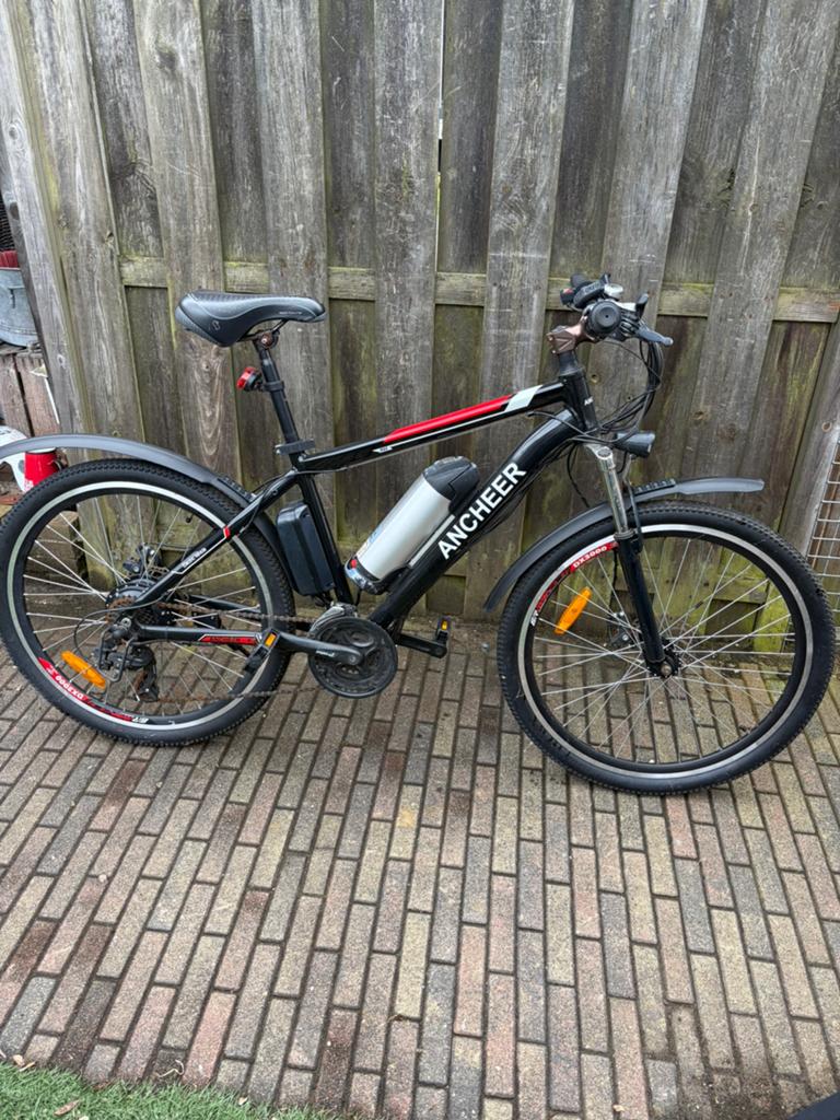 Mountainbike electric opknapper, Fietsen en Brommers, Fietsen | Jongens, Ophalen, Zo goed als nieuw, 26 inch of meer