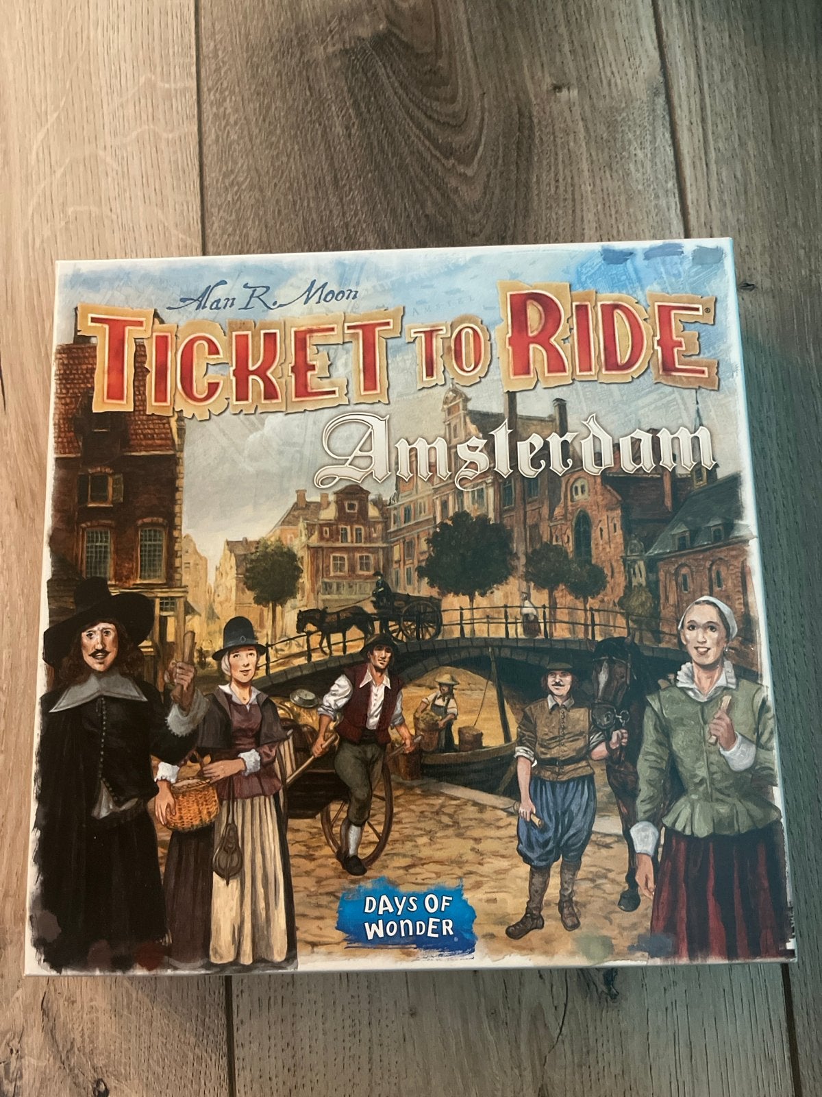 Ticket to Ride Amsterdam bordspel, Een of twee spelers, Ophalen of Verzenden, Zo goed als nieuw