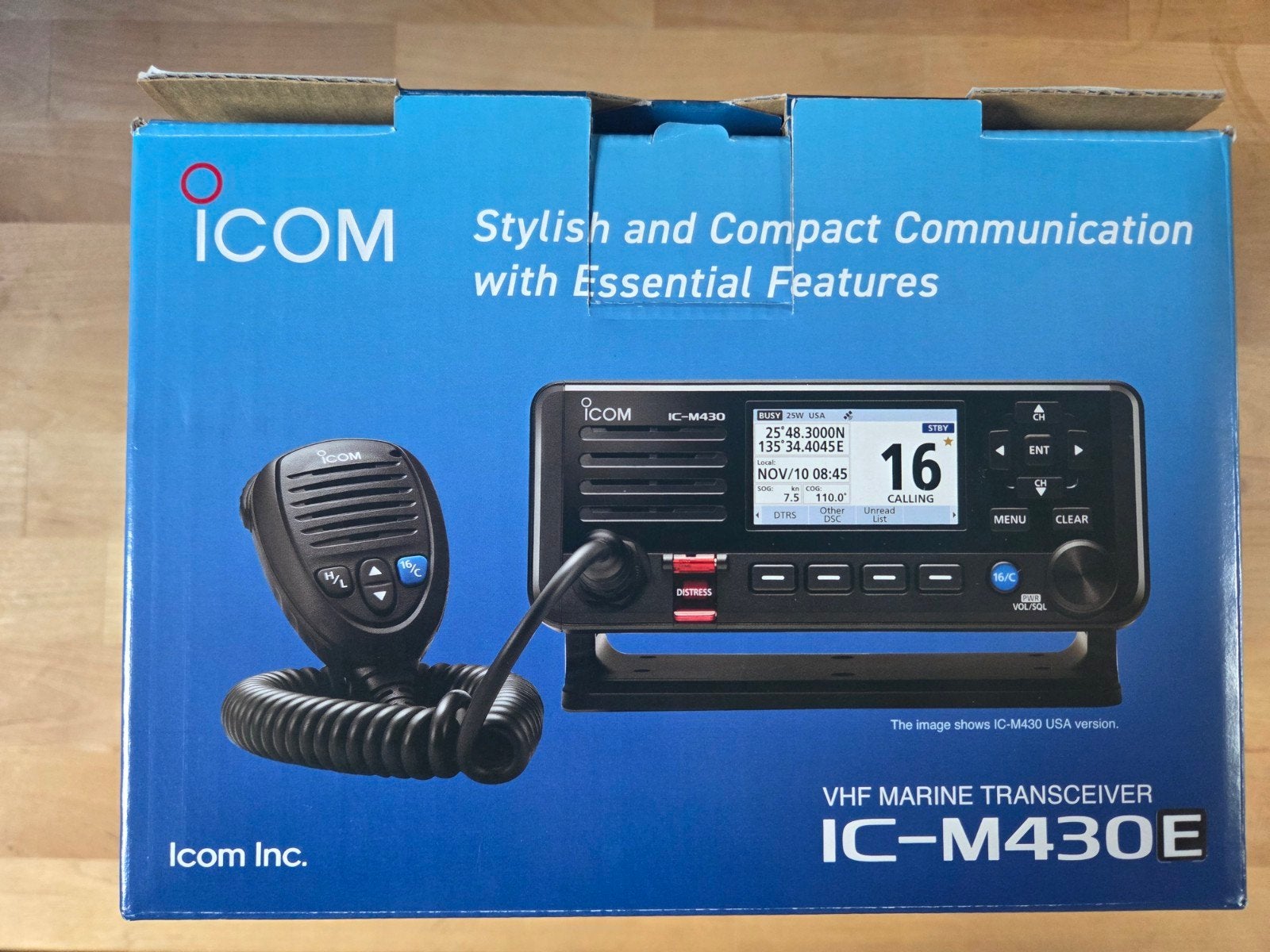 Icom IC-M430E Marifoon VHF Marine Transceiver, Ophalen of Verzenden, Nieuw, Communicatie