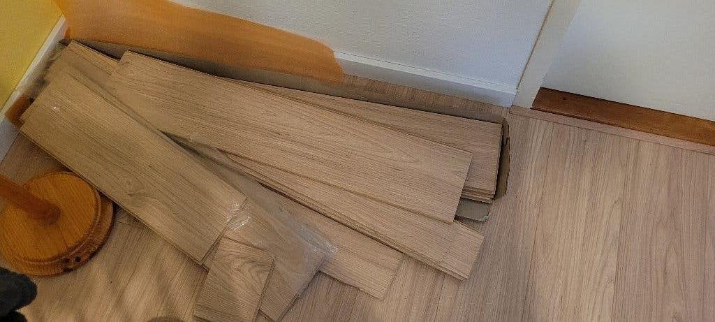 Laminaat rest, Ophalen, 50 tot 150 cm, Nieuw, 10 tot 30 cm