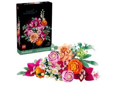 LEGO 10342  Botanicals Roze boeket, Overige thema's, Lego, Nieuw, Ophalen of Verzenden