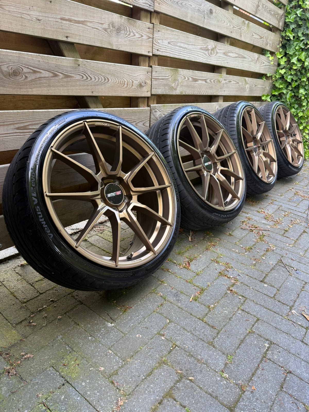 Motec Ultralight bronze 19 inch 5x112 GTI R S3 RS3, 18 inch, Banden en Velgen, Zomerbanden, 205 mm