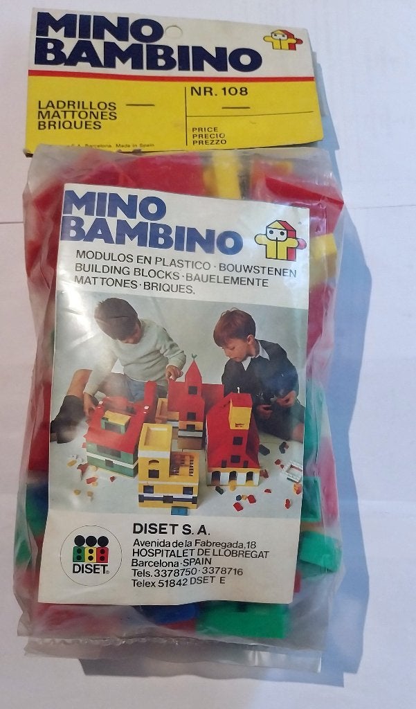 Origineel zakje Bambino bouwstenen, Ophalen of Verzenden, Zo goed als nieuw, Overige merken