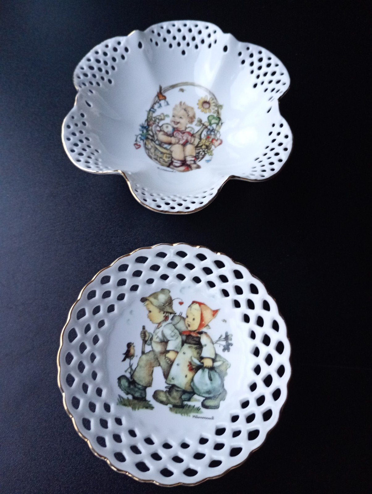 Puntgaaf 2-delige set  Hummel schaaltjes, Ophalen of Verzenden