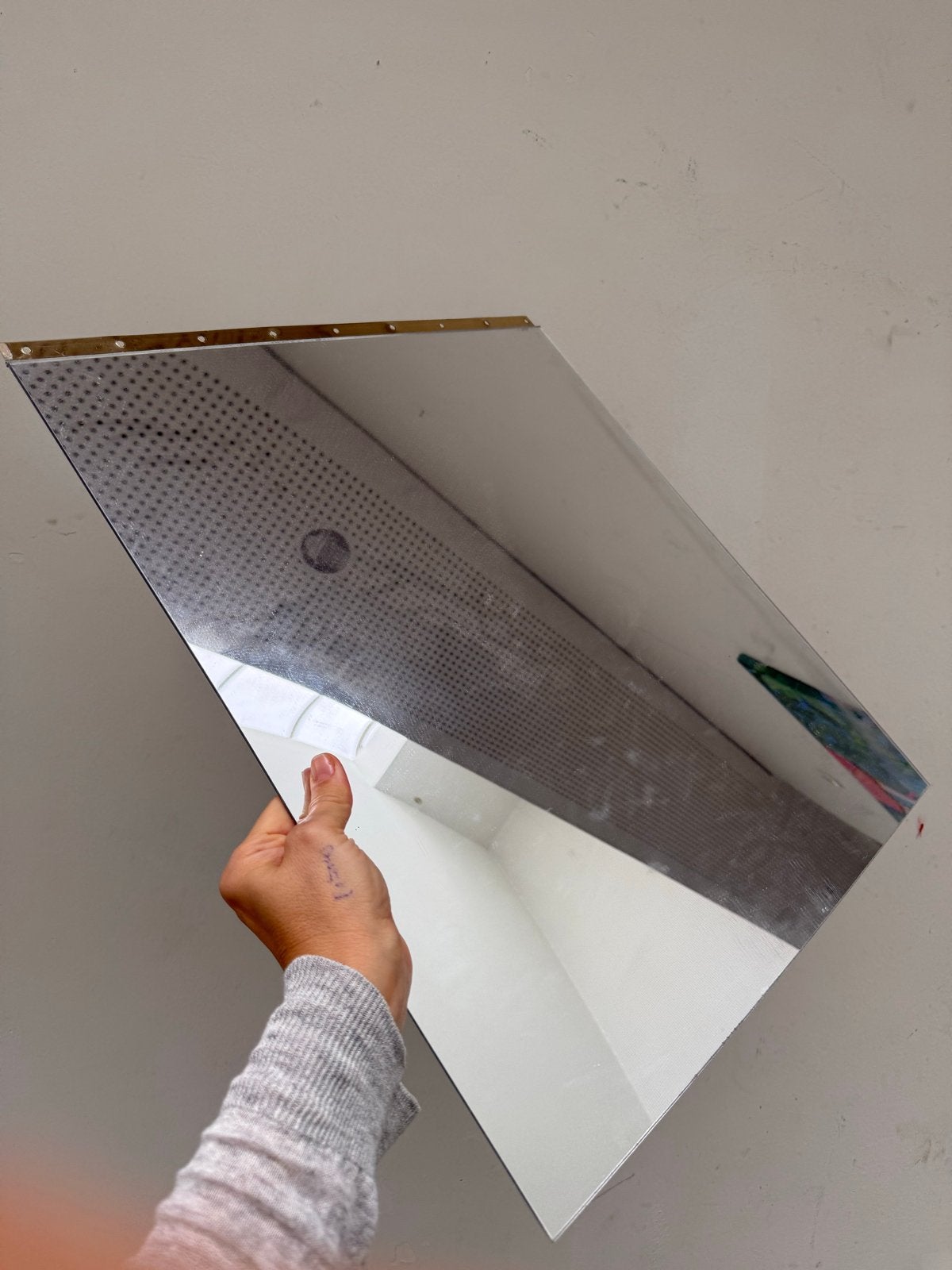 6 Grote Plexiglas Spiegelplaten - Gebruikt, Ophalen of Verzenden, Gebruikt