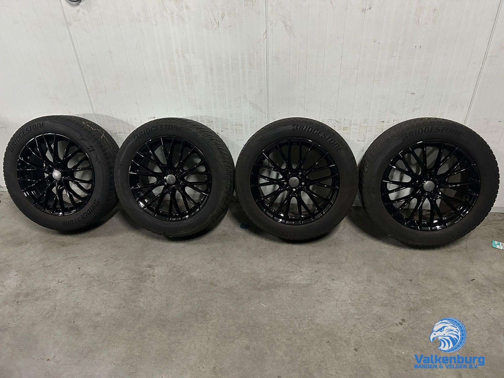 6-7mm! VW ID.4 ID.5 19 inch zwarte breedset velgen 5x112 win, Auto-onderdelen, 19 inch, Gebruikt, -, -