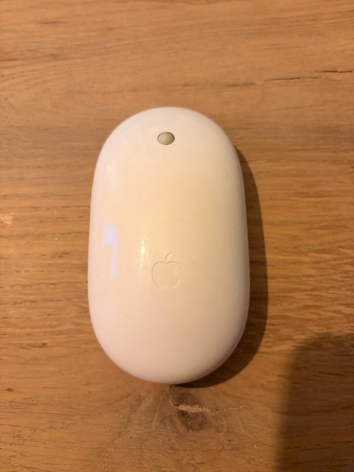 Apple Mighty Mouse (Model A1197), Ophalen of Verzenden, Gebruikt, Draadloos, Muis