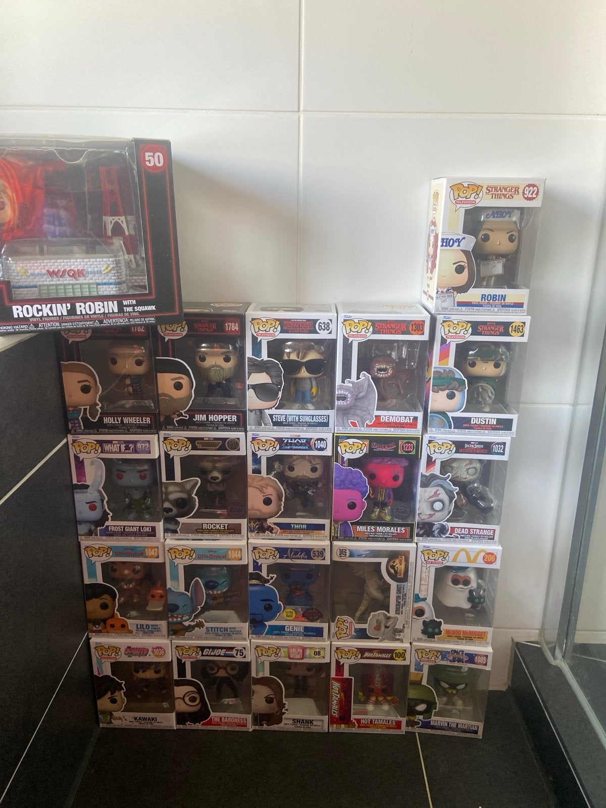 Grote collectie Funko Pop! figuren - Diverse series, Ophalen, Zo goed als nieuw