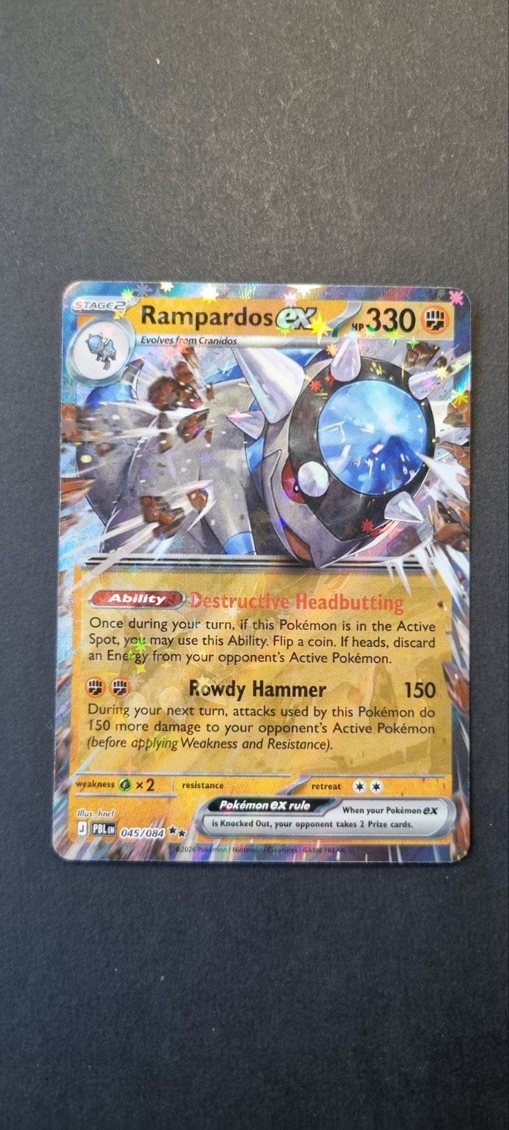 Rampardos ex PBL 045, Ophalen of Verzenden