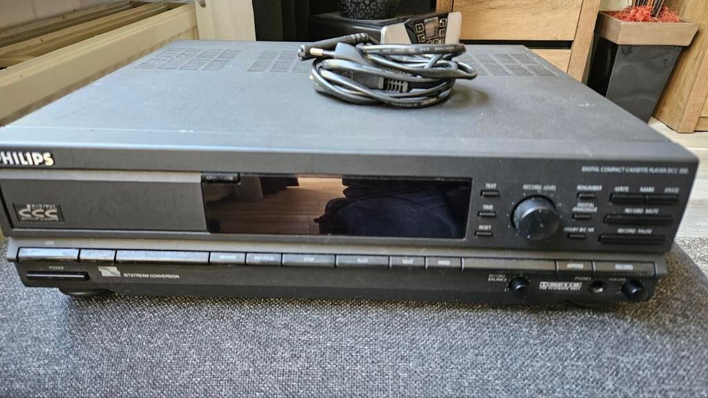 Philips Dcc 300 cassette deck, Ophalen of Verzenden, Niet werkend, Philips