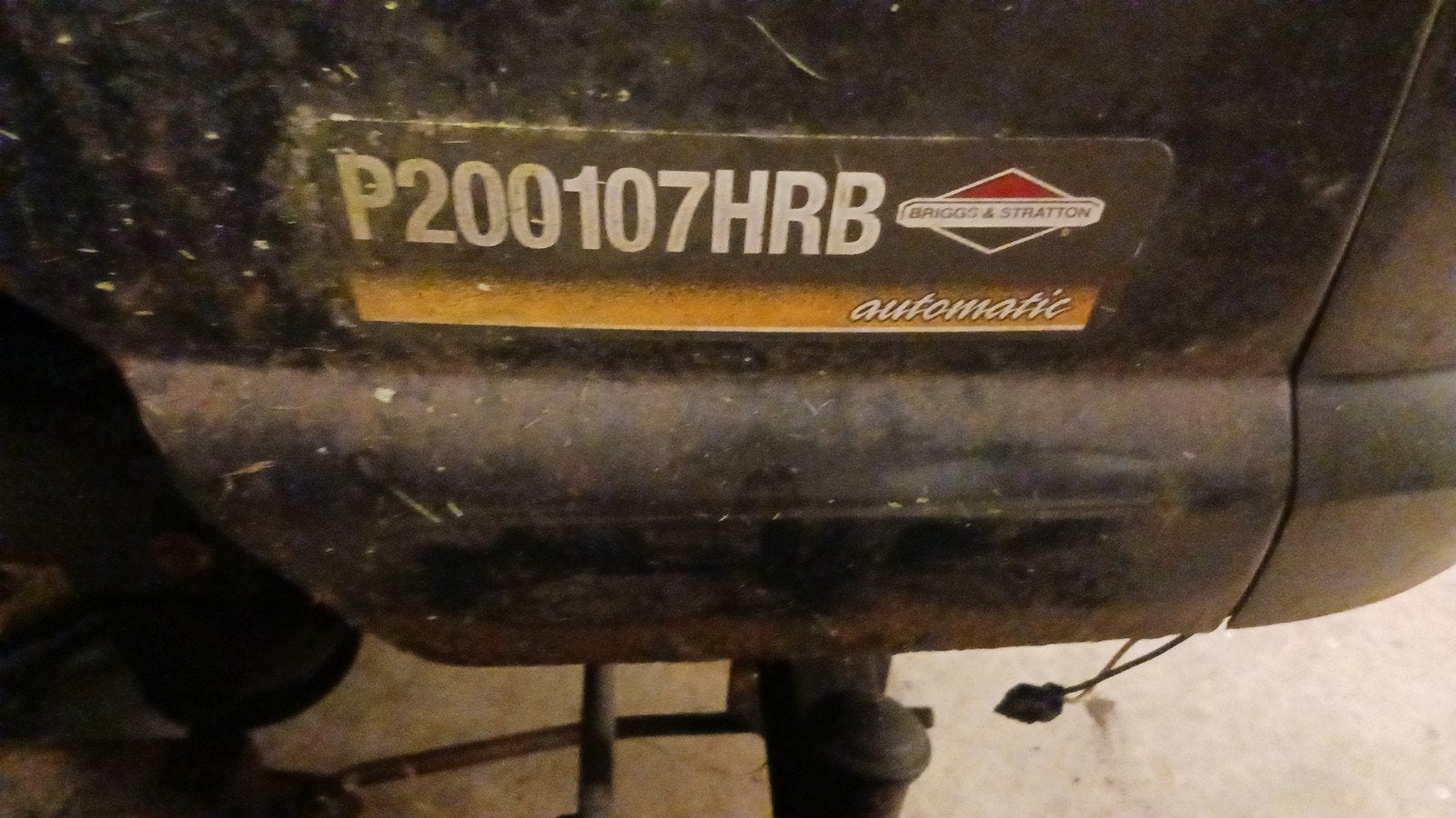 Zitmaaier Partner P200107HRB met kapotte motor, Tuin en Terras, Ophalen, Gebruikt, Partner
