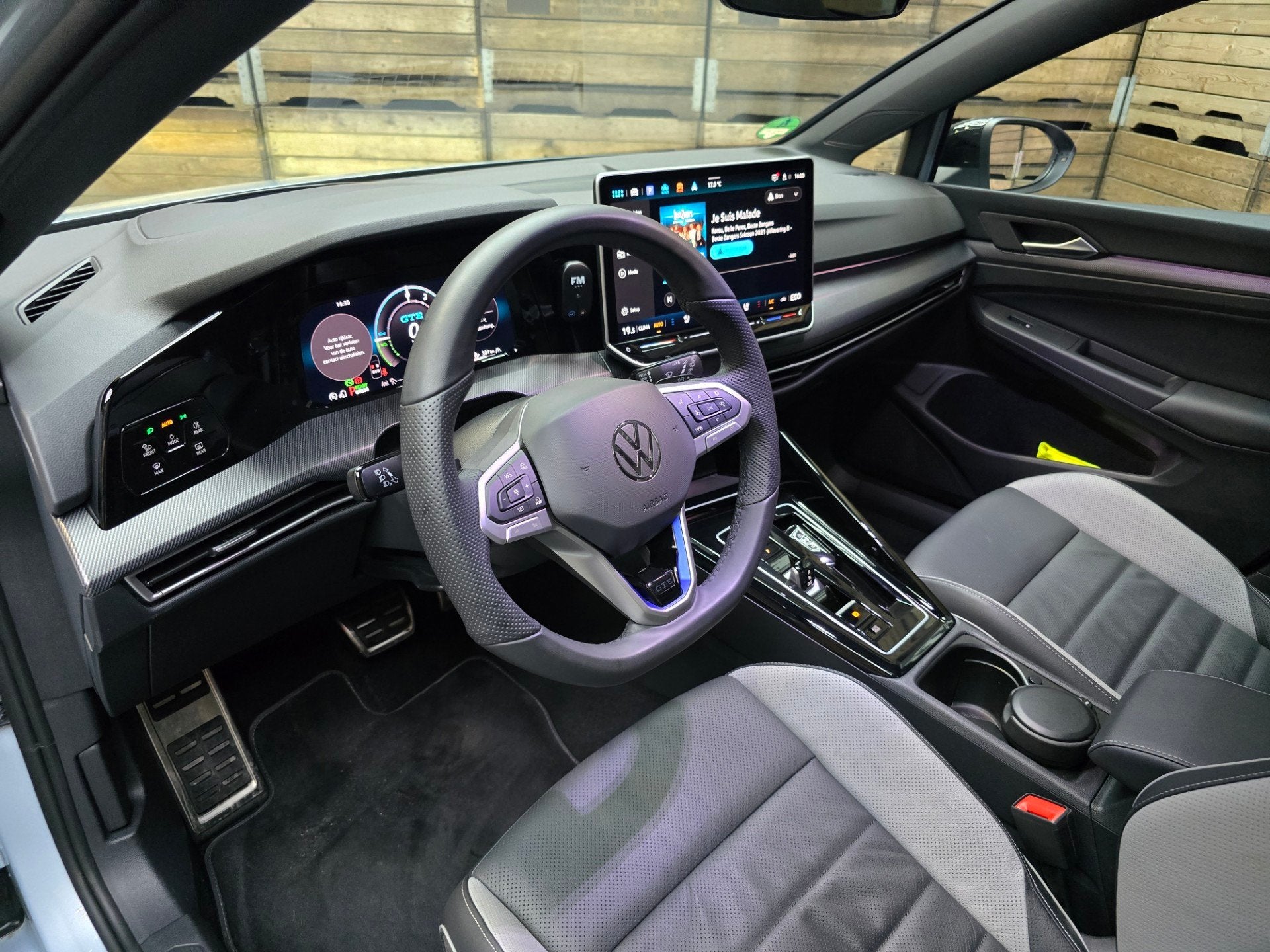 Volkswagen GOLF 1.5 eHybrid GTE Leder "vienna"Led IQ Lights, Auto's, 77 km/l, Euro 6, 4 cilinders, Blauw