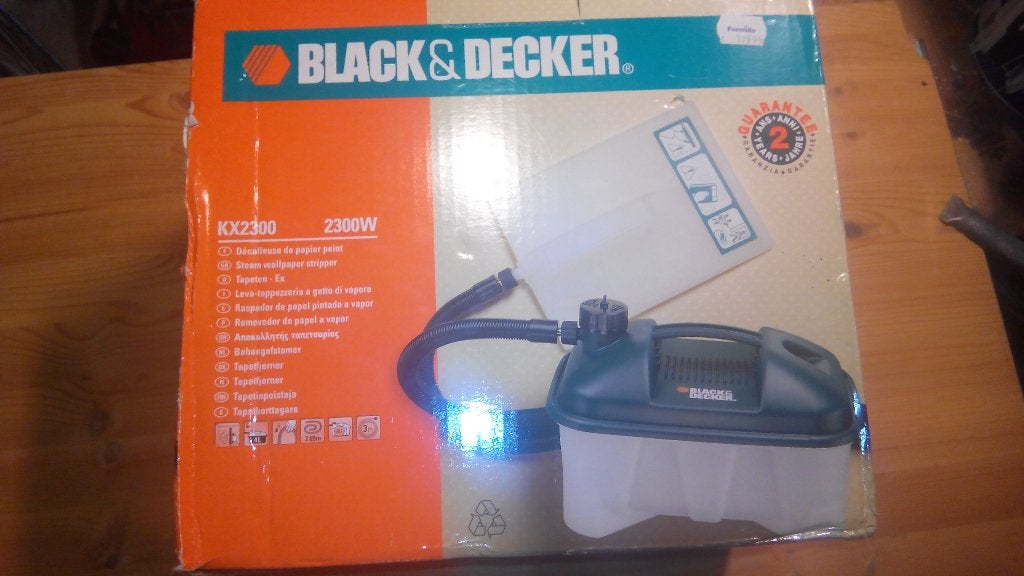 Black & Decker KX2300 Stoombehangafstomer - Nieuw in doos, Ophalen, Nieuw