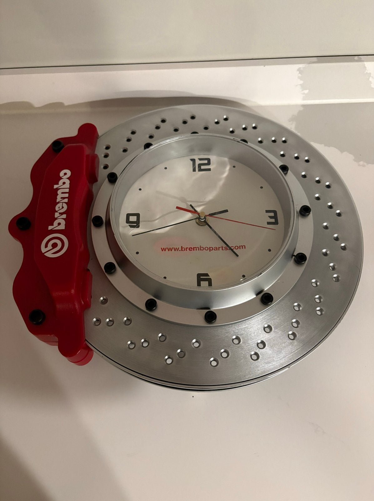 Brembo Remschijf Klok - Unieke Wandklok, Verzenden, Gebruiksvoorwerp