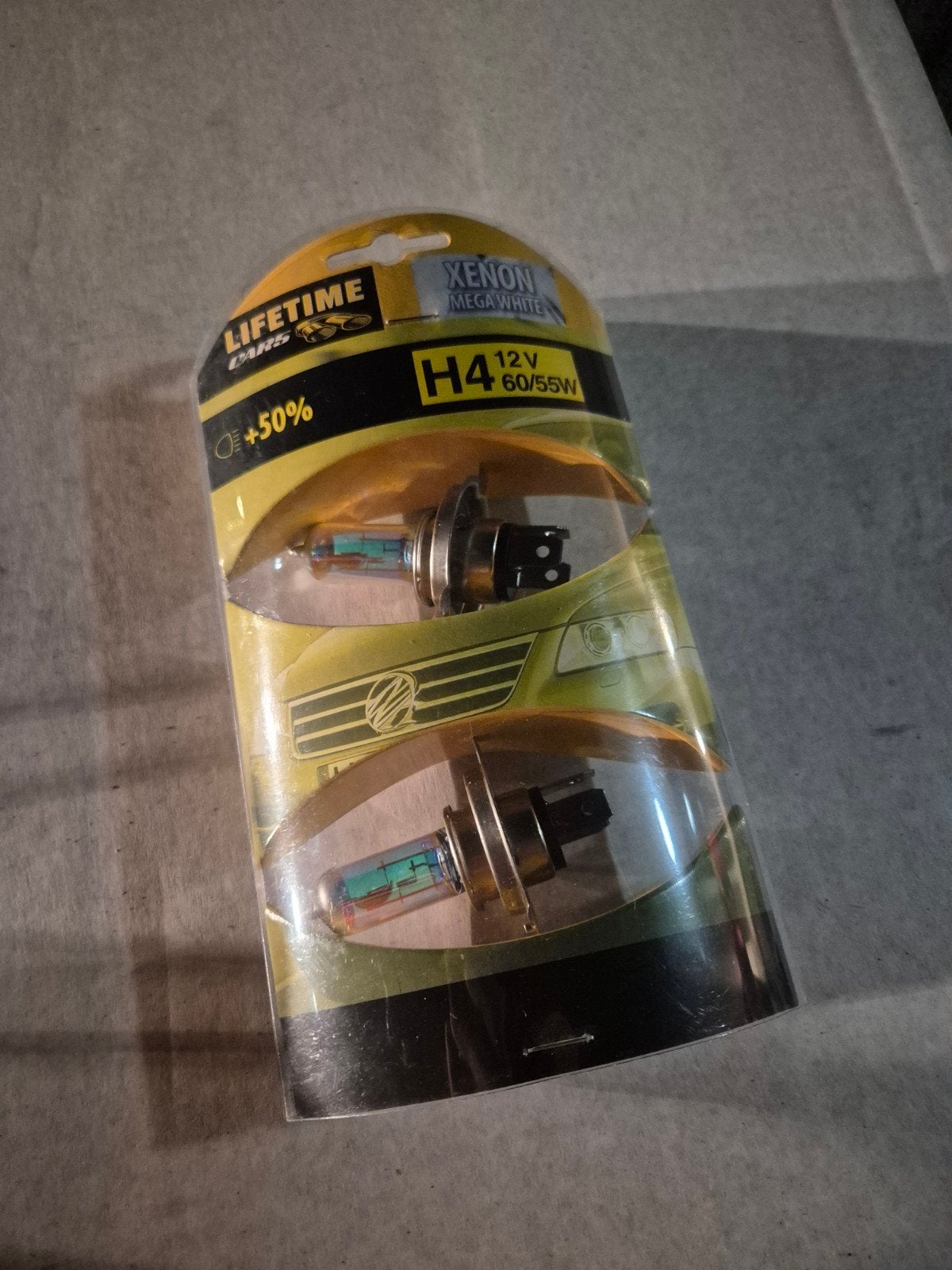 H4 Xenon Look Halogeen Lampen 12V 60/55W Mega White, Auto diversen, Ophalen of Verzenden