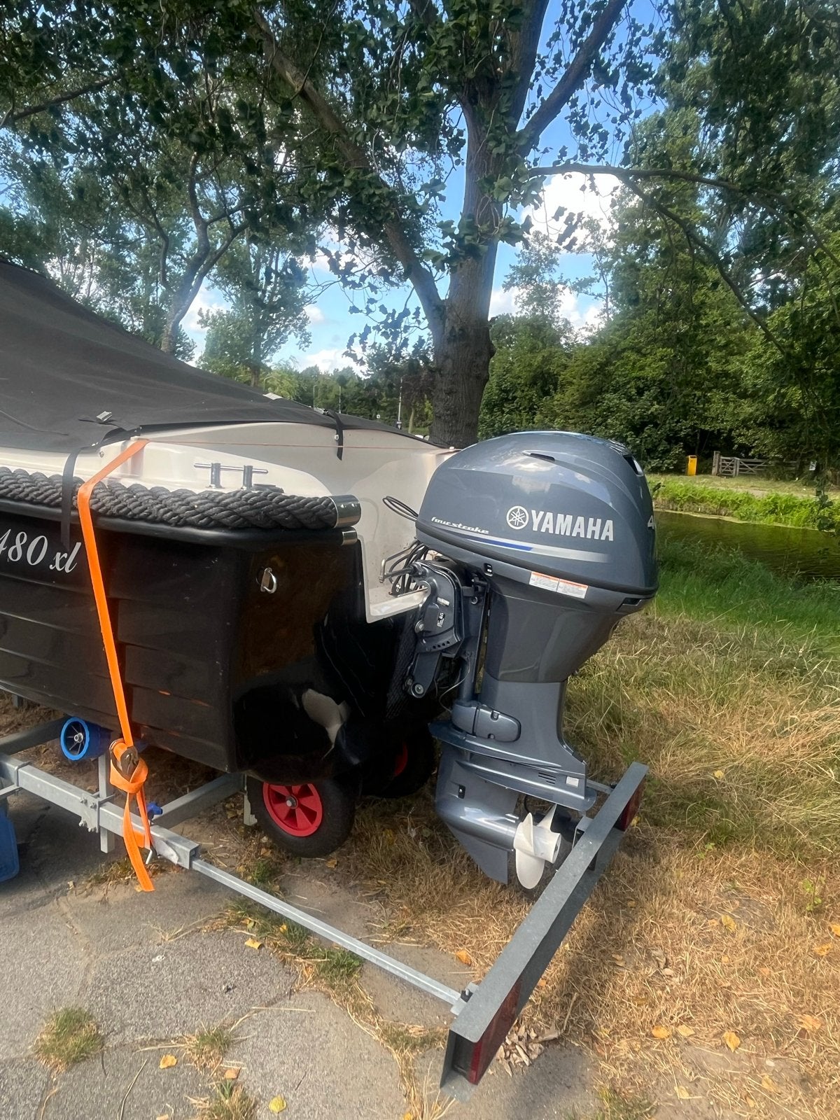 40 pk buitenboordmotor - Zo goed als nieuw, Watersport en Boten, Accessoires en Onderhoud, Ophalen of Verzenden, Zo goed als nieuw