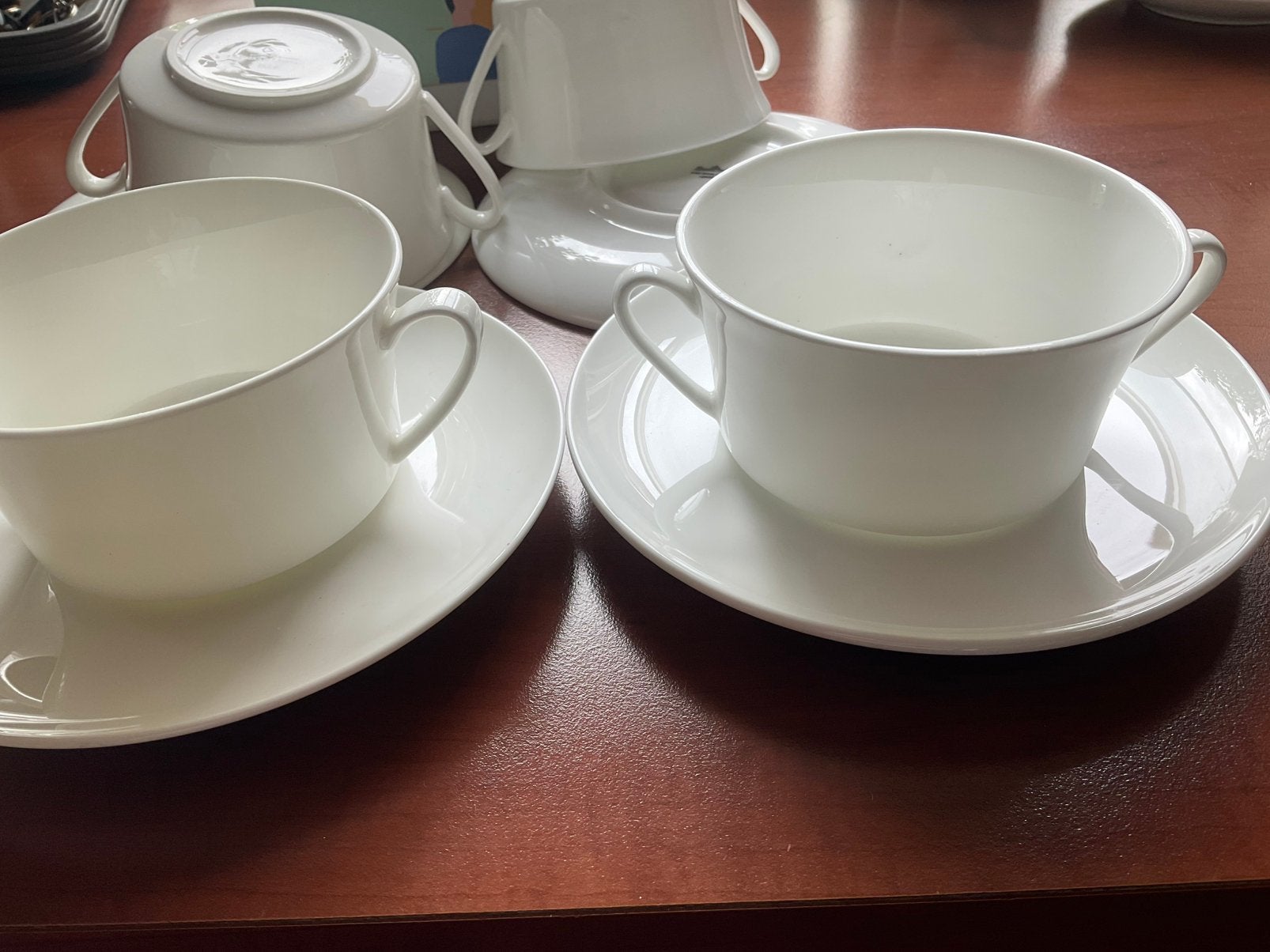 Soepkommen+schotel Rosenthal Jade/ Hutschenreuther, Ophalen of Verzenden, Porselein, Overige stijlen, Kom(men)