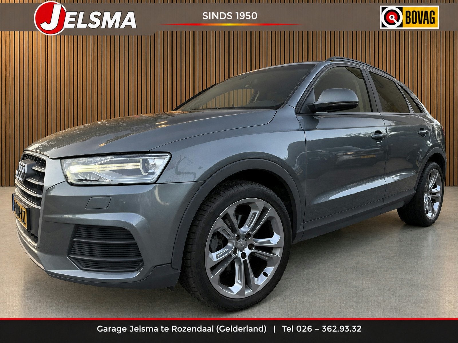 Audi Q3 150pk TFSi CoD Aut. Sport, 18inch | Navi | Led, Auto's, Euro 6, 4 cilinders, 150 pk, Grijs